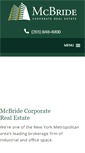 Mobile Screenshot of mcbridecorpre.com